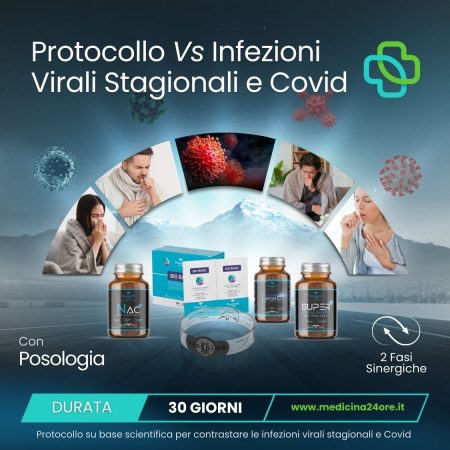 Protocollo Scientifico Vs Infezioni Virali Stagionali e Covid - Durata 30 Giorni